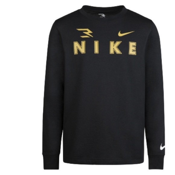 Nike 3BRAND By Russell Wilson Short Sleeve Wordmark Jersey T-shirt New with tag - Picture 1 of 7